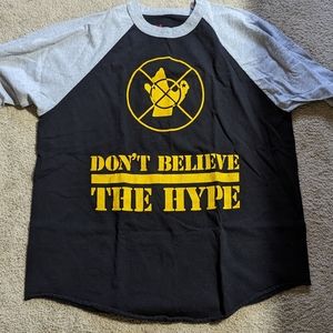 UXA - Don't Believe The Hype - 3/4 baseball tshirt